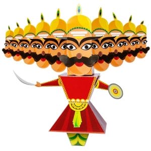 CrafToi - 3D DIY Raavan