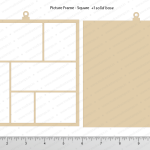 Mudra Chipzeb - Picture Frame - Square