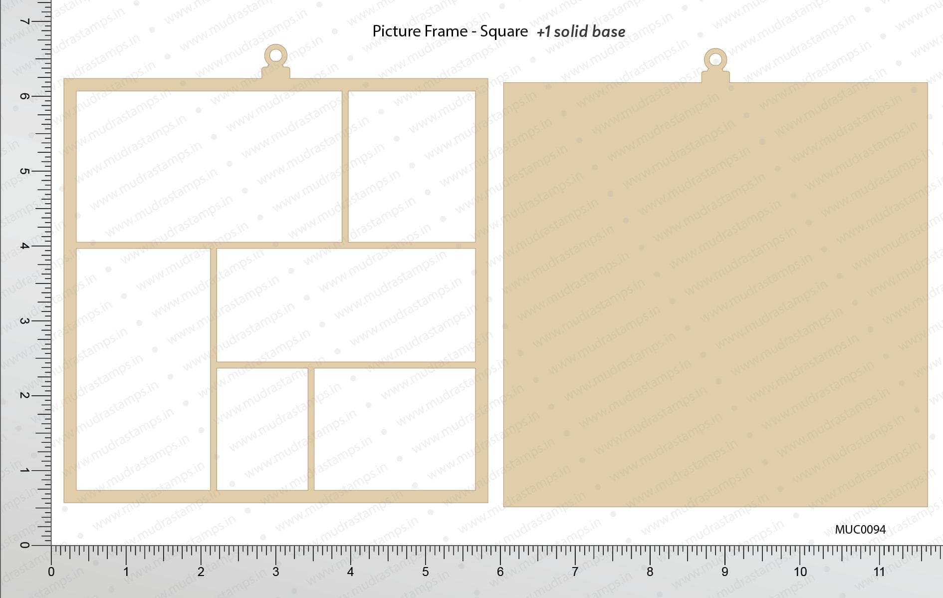 Mudra Chipzeb - Picture Frame - Square