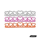 Steel Border Dies - Hearts (XY533)