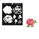 CrafTreat Layered Stencil - Rose