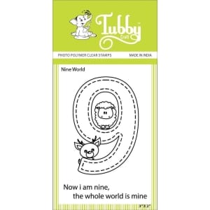 Tubby Photopolymer Clear Stamps - Nine World