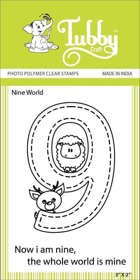 Tubby Photopolymer Clear Stamps - Nine World