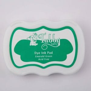 Tubby Craft Dye Ink Pad - Emerald Green