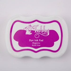 Tubby Craft Dye Ink Pad - Magenta