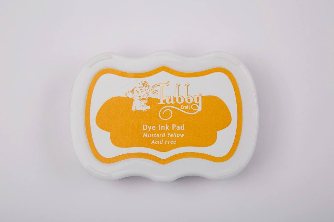 Tubby Craft Dye Ink Pad - Mustard Yellow
