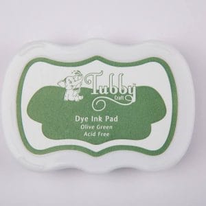 Tubby Craft Dye Ink Pad - Olive Green