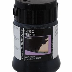 Daler-Rowney Gesso Primer - Black (250 ml)