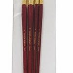 Daler Rowney Simply Bristle White Long Handled Brush Set of 4