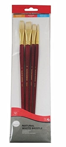 Daler Rowney Simply Bristle White Long Handled Brush Set of 4 0010265 daler rowney simply bristle white long handled brush set of 4 Daler Rowney Simply Bristle White Long Handled Brush Set of 4
