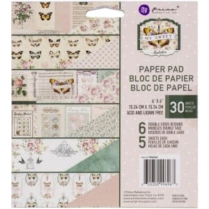 Prima Marketing Double-Sided Paper Pad 6"X6" 30/Pkg My Sweet By Frank Garcia