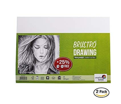 Brustro Drawing Paper - 200 gsm - A5 Brustro drawing paper A5 200gsm Brustro Drawing Paper - 200 gsm - A5