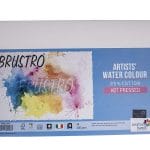 Brustro Artists Watercolour Hot Pressed Paper (25% Cotton) - 300 gsm - A4