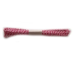 Double colored Paper Twine - Dark Pink
