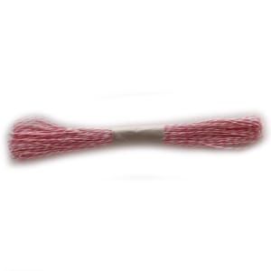 Double colored Paper Twine - Baby Pink