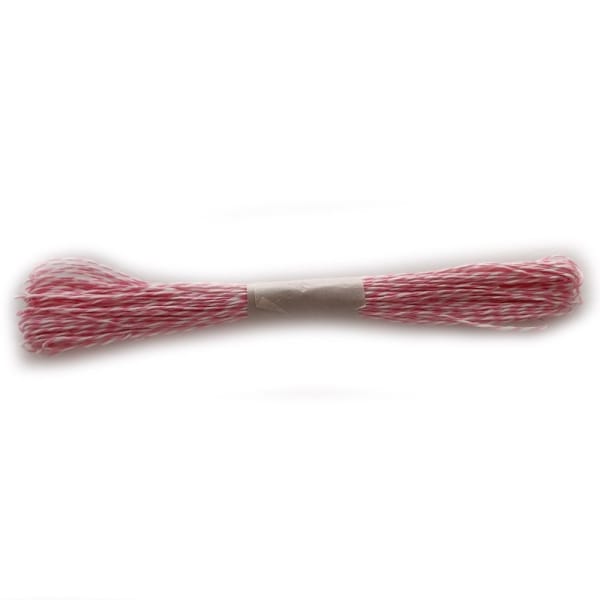Double colored Paper Twine - Baby Pink