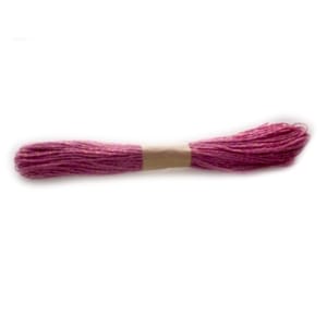 Golden double colored Paper Twine - Bright Pink (10 mts)