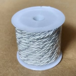 Festive Twine - Silver (3 mts)