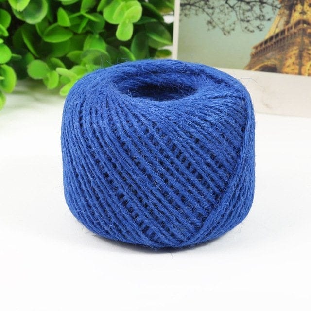 Jute Cord - Dark Blue (50 metres)