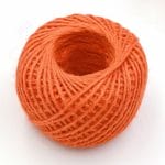 Jute Cord - Orange (50 metres)