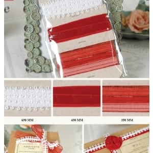 Enogreeting Fall in Love with Ribbon - Design 2