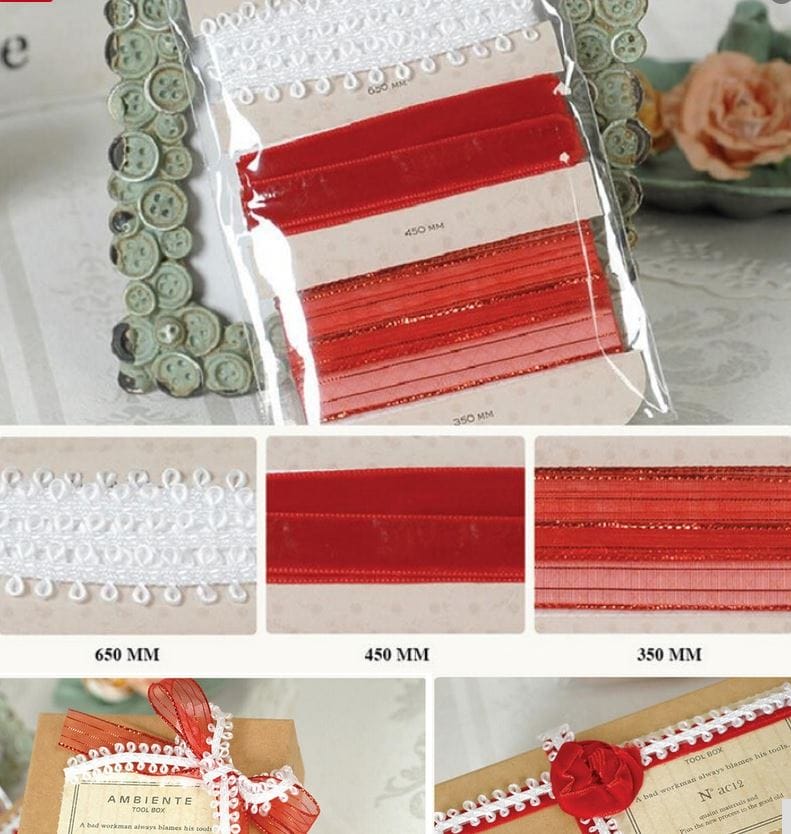 Enogreeting Fall in Love with Ribbon - Design 2