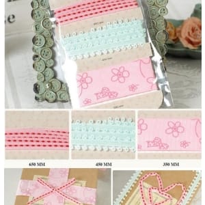 Enogreeting Fall in Love with Ribbon - Design 3