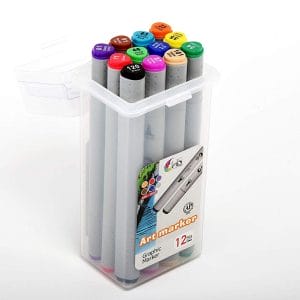 Hakims Alcohol Markers Set of 12