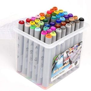Hakims Alcohol Markers Set of 48
