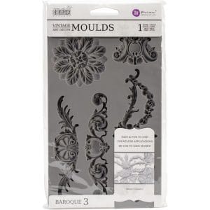 Iron Orchid Designs Vintage Art Decor Mould - Baroque 3