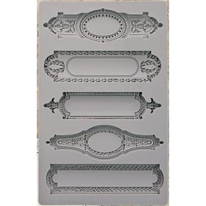 Iron Orchid Designs Vintage Art Decor Mould - Object Labels 2