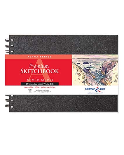 Stillman And Birn Landscape Wirebound Sketchbook (10 by 7 inches) (Alpha Series)