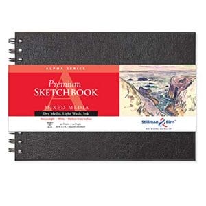 Stillman And Birn Landscape Wirebound Sketchbook (10 by 7 inches) (Alpha Series)