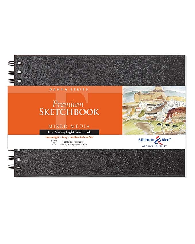 Stillman And Birn Landscape Wirebound Sketchbook (10 by 7 inches) (Gamma Series)