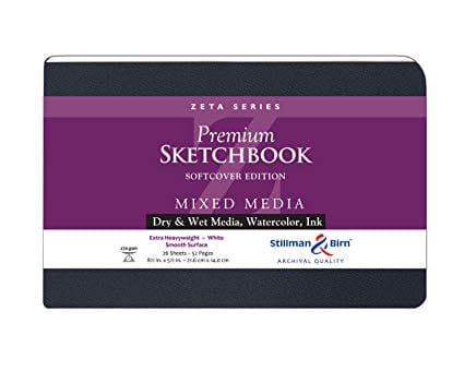 Stillman And Birn Landscape Softcover Sketchbook (8.5 by 5.5 inches) (Zeta Series)