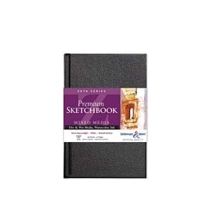Stillman And Birn Potrait Hardbound Sketchbook (5.5 by 8.5 inches) (Zeta Series)
