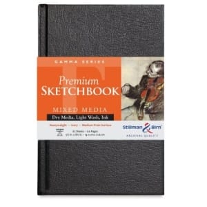 Stillman And Birn Potrait Hardbound Sketchbook (4 by 6 inches) (Gamma Series)