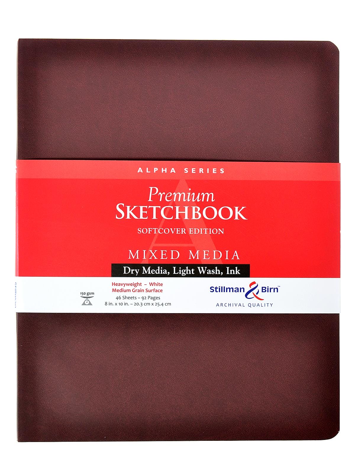 Stillman And Birn Potrait Softcover Sketchbook (8 by 10 inches) (Alpha Series) StillMan and Birn potrait softcover 101580P Stillman And Birn Potrait Softcover Sketchbook (5.5 by 8.5 inches) (Alpha Series)