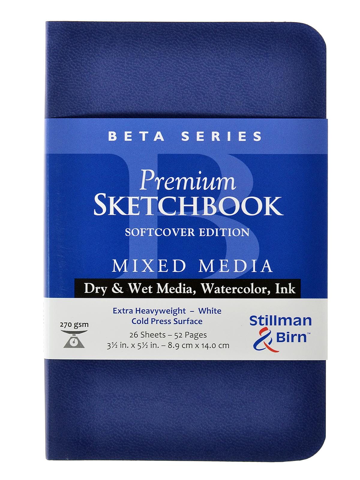 Stillman And Birn Potrait Softcover Sketchbook (5.5 by 8.5 inches) (Beta Series) StillMan and Birn potrait softcover beta seriers Stillman And Birn Potrait Softcover Sketchbook (5.5 by 8.5 inches) (Beta Series)