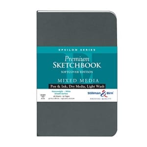 Stillman And Birn Potrait Softcover Sketchbook (5.5 by 8.5 inches) (Epsilon Series)