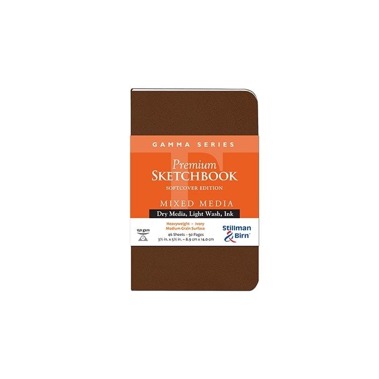 Stillman And Birn Potrait Softcover Sketchbook (8 by 10 inches) (Gamma Series) StillMan and Birn potrait softcover gamma Stillman And Birn Potrait Softcover Sketchbook (5.5 by 8.5 inches) (Gamma Series)