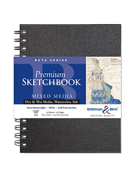 Stillman And Birn Potrait Wirebound Sketchbook (6 by 8 inches) (Beta Series)