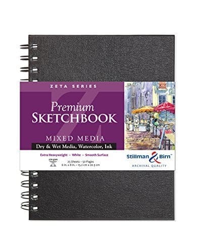 Stillman And Birn Potrait Wirebound Sketchbook (6 by 8 inches) (Alpha Series)