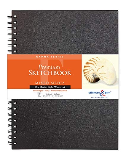 Stillman And Birn Potrait Wirebound Sketchbook (6 by 8 inches) (Gamma Series)