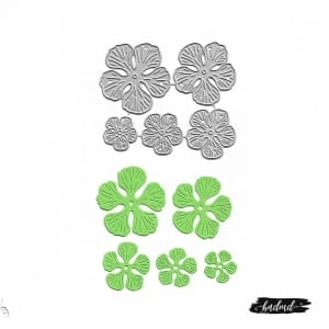 Steel Cutting Dies - Flowers (Set of 5 dies)