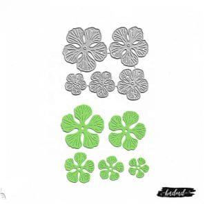 Steel Cutting Dies - Flowers (Set of 5 dies)