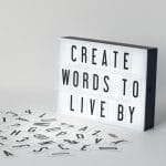 Cinematic Lightbox Led Changeable Letter & Symbols Tiles (96 pcs)
