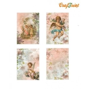 CrafTreat Decoupage Paper - Angels Set 2
