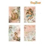 CrafTreat Decoupage Paper - Angels Set 2