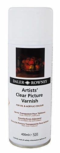 Daler-Rowney Artists’ Clear Picture Varnish Aerosol 400 ML